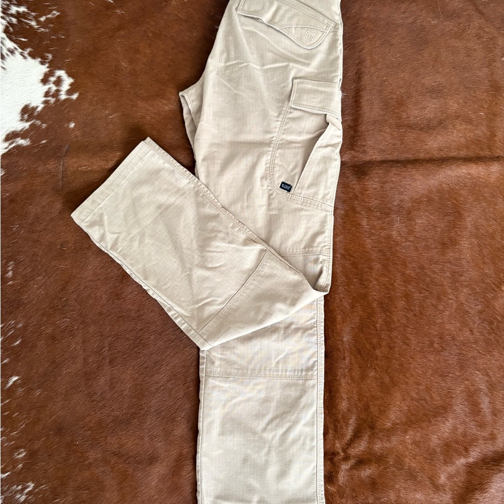 THREE PAIR bundle of 5.11 Stryke Tactical Women's Tan Cargo Pants